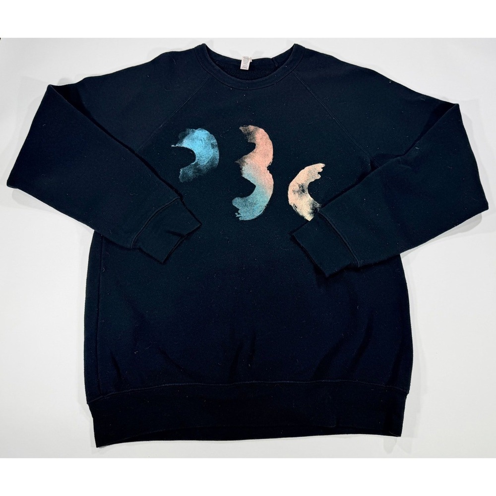 Pure Bathing Culture Crew Neck Pullover Tour Merch Sweatshirt Large Large